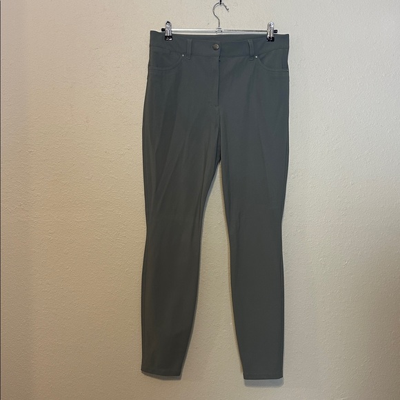 Lululemon City Sleek Slim-Fit 5 Pocket HR Pant Size 32 Grey Sage - Picture 4 of 10